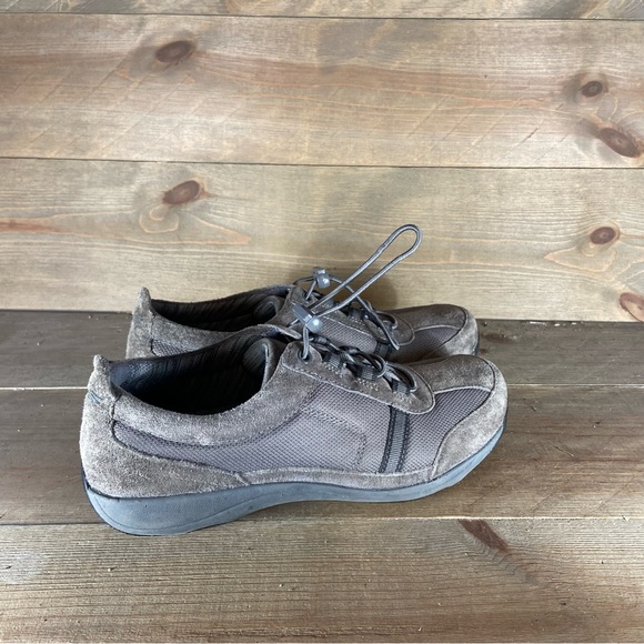 Dansko Helen women size 37 shoes gray comfort walking sneakers - Picture 2 of 9